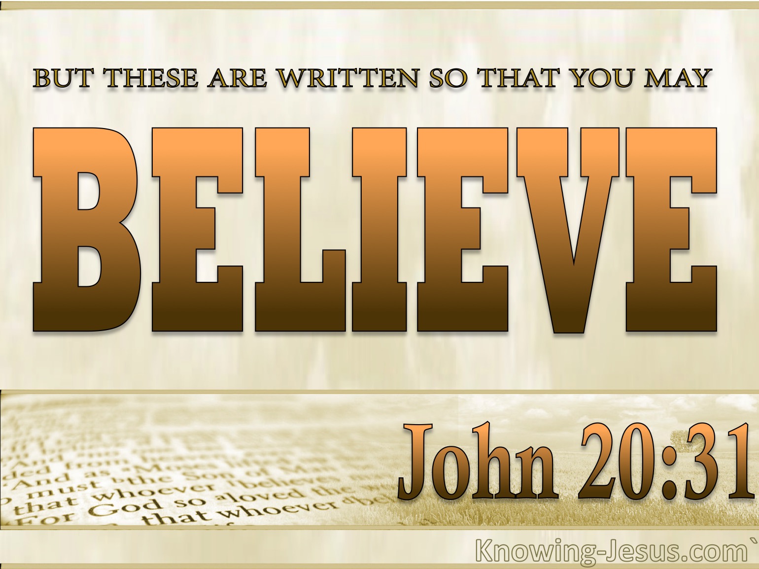 John 1 20 1