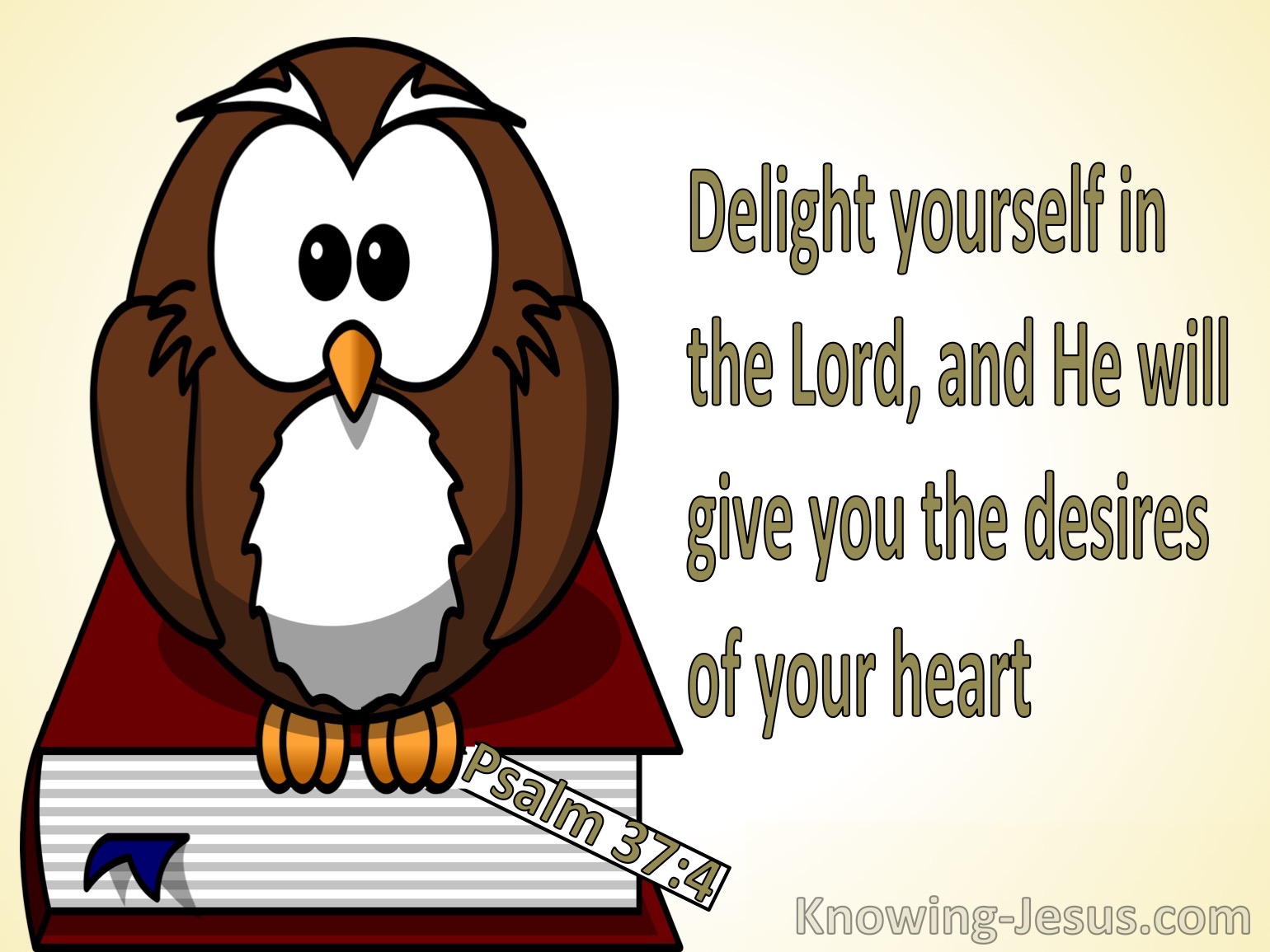 Digital Download Take Delight in the Lord Psalm 37:1-4