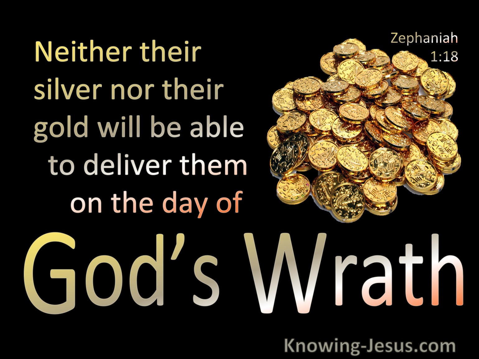 What Does Zephaniah 1:18 Mean?