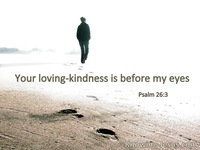 Psalm 26:3