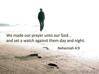 Nehemiah 4:9