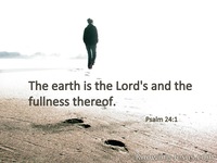 Psalm 24:1