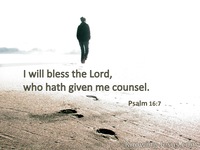 Psalm 16:7
