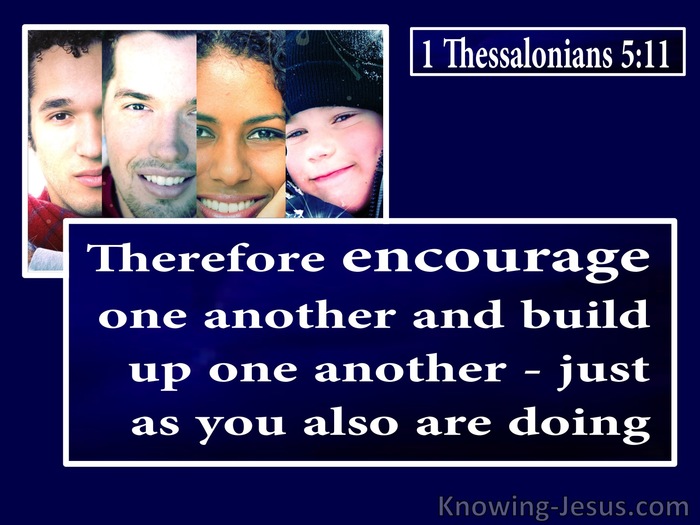 1st thessalonians 5 11 commentary
