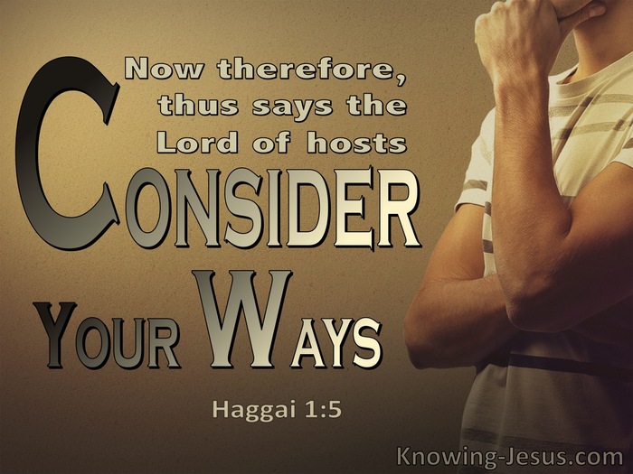 What Does Haggai 1:5 Mean?