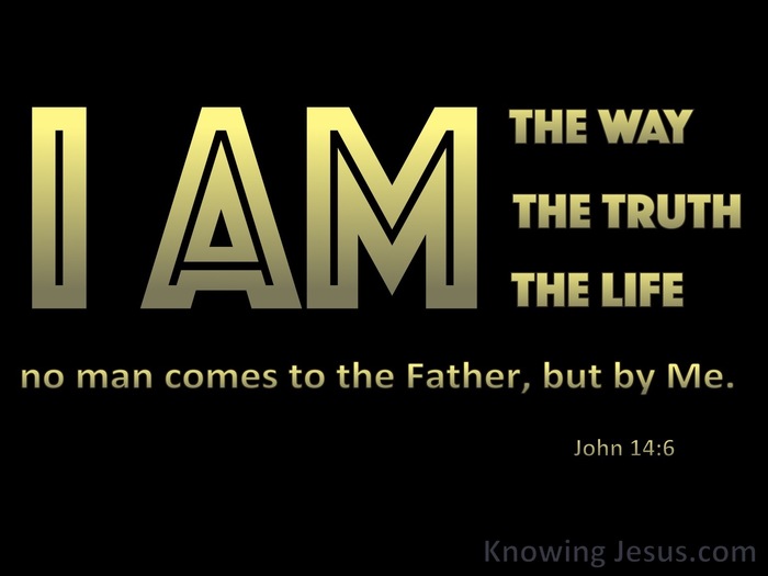 John 14:6 I Am the Way and The Truth and the Life Bible Verse -   Portugal