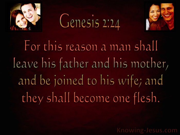 What Does Genesis 2 24 Mean