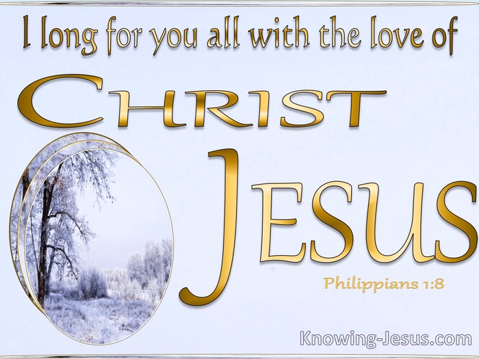 What Does Philippians 1:8 Mean?