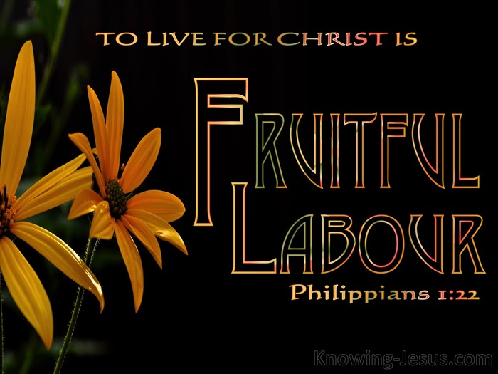 What Does Philippians 1:22 Mean?