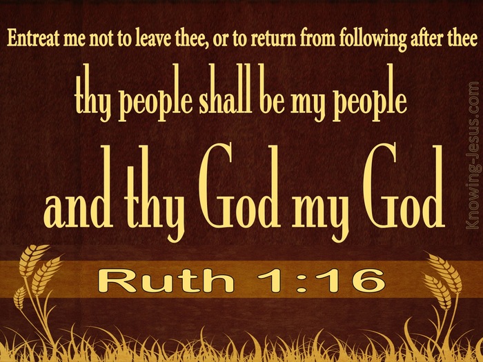 Image result for ruth 1:16-18 kjv